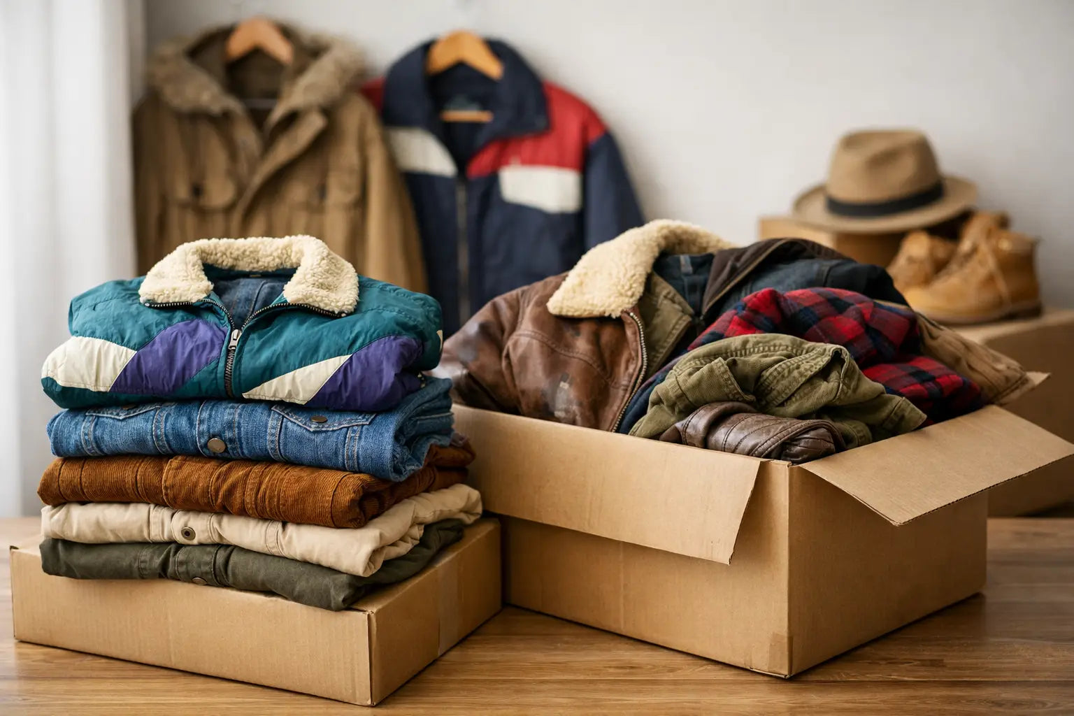Vintage Outerwear Bundles for Resale That Sell