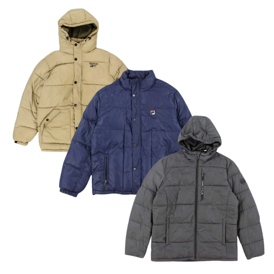 Branded Puffer Jackets - Best Vintage Wholesale