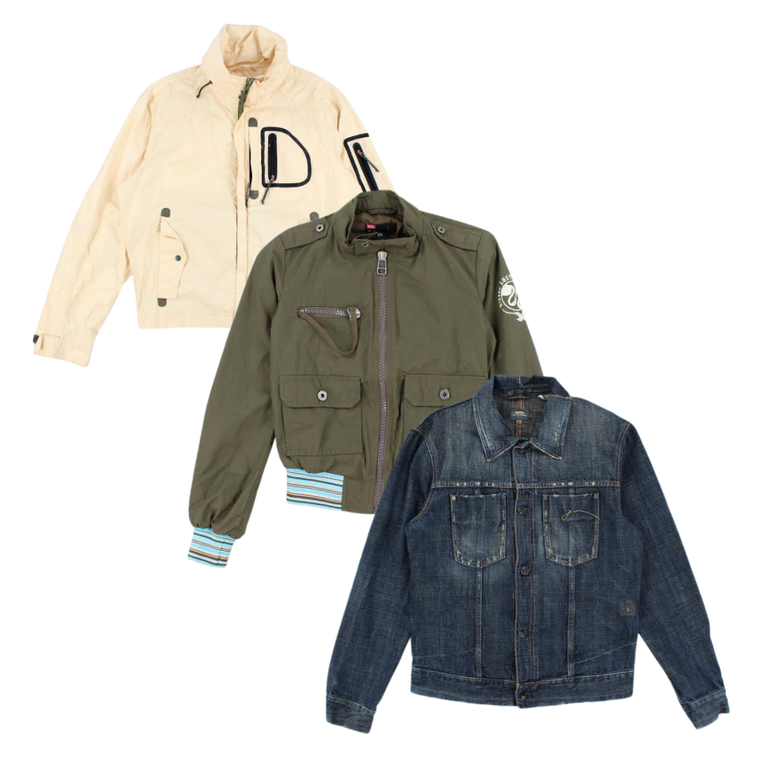 Diesel G-Star Jackets - Best Vintage Wholesale