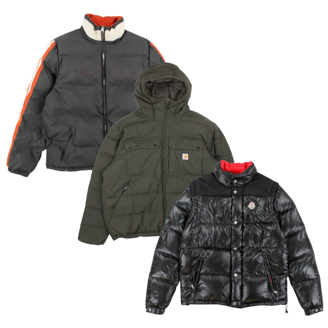 Premium Branded Puffer Jackets - Best Vintage Wholesale