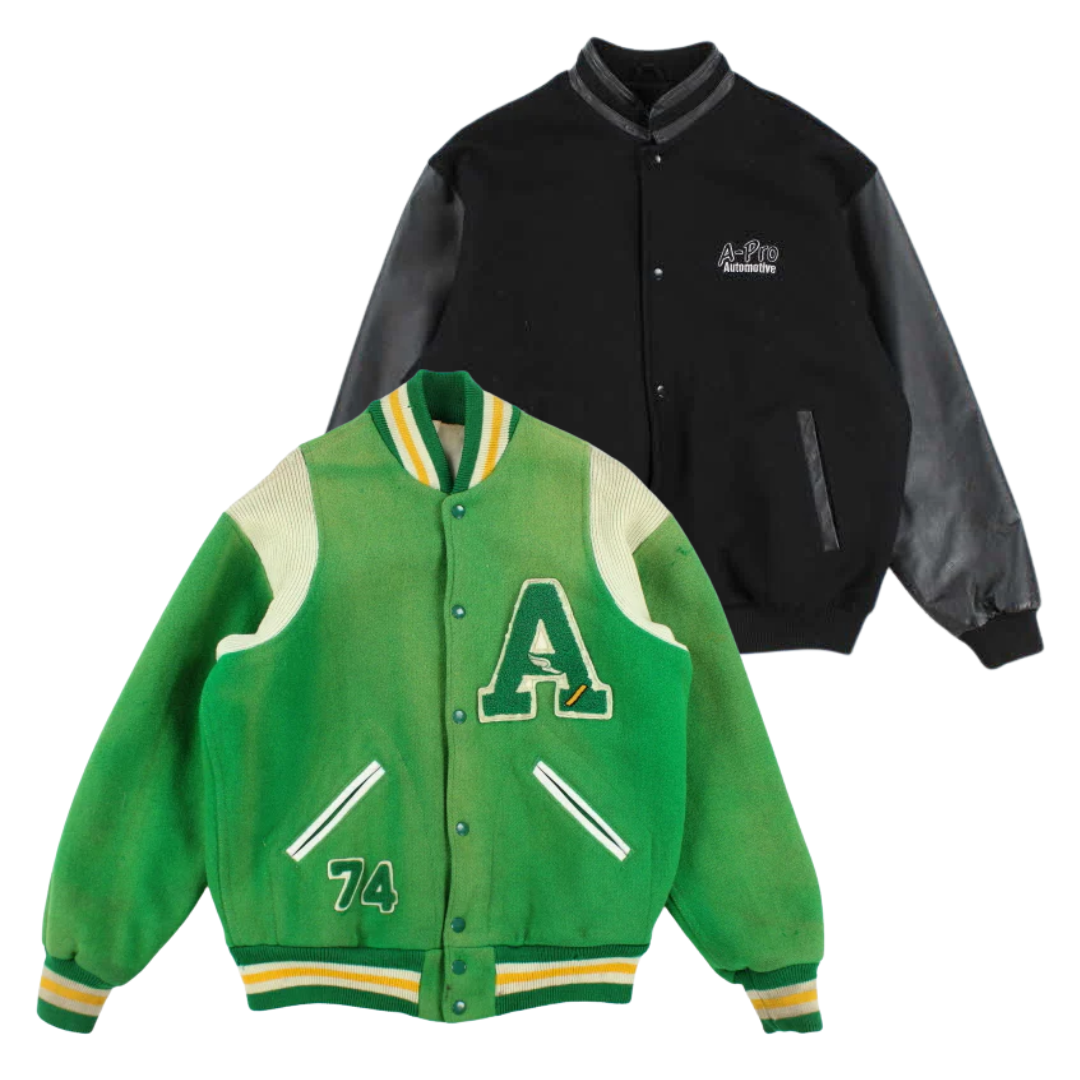 Wool Leather Varsity Jackets - Best Vintage Wholesale