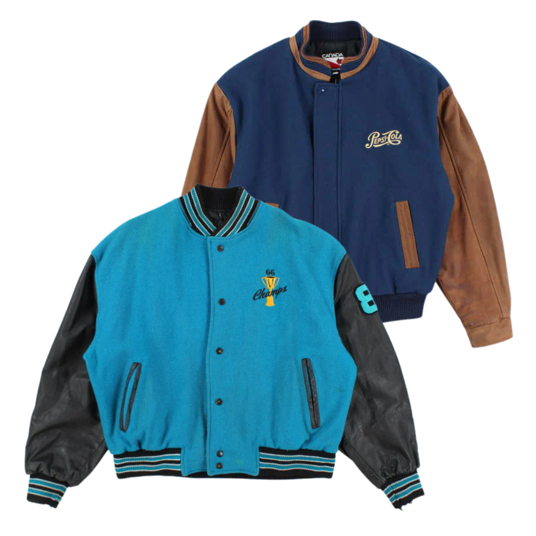 Wool Leather Varsity Jackets Best Vintage Wholesale