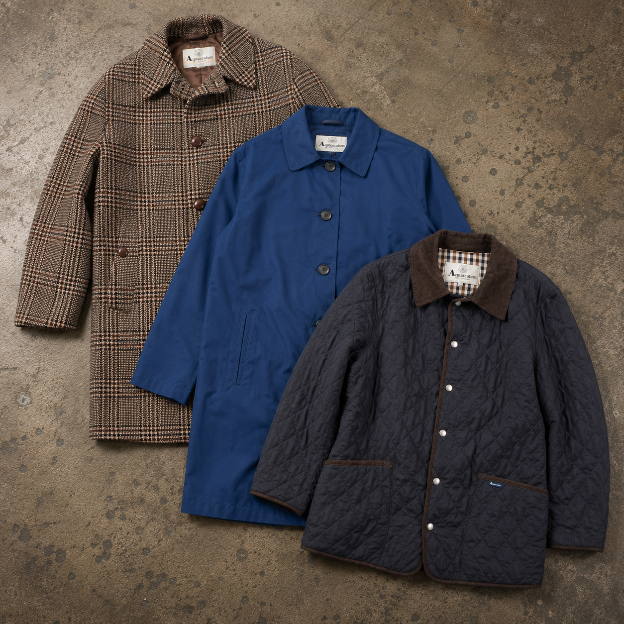 10x AQUASCUTUM JACKETS Best Vintage Wholesale