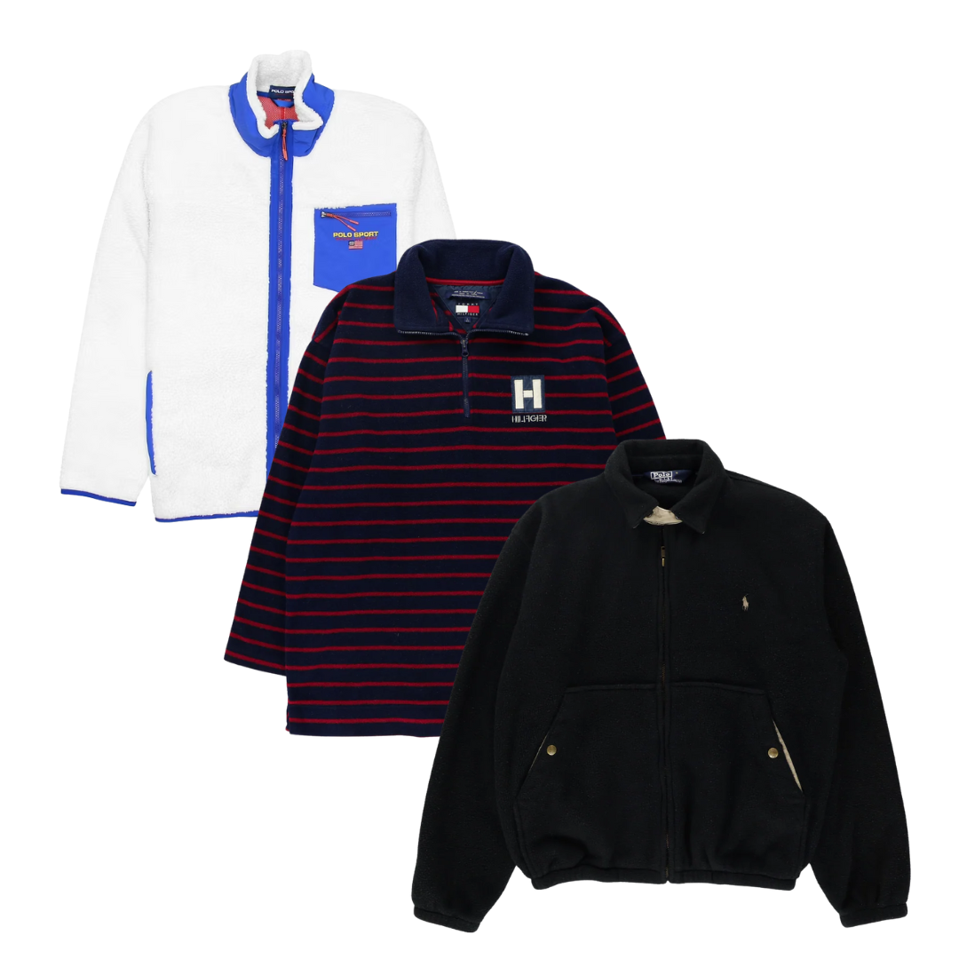 Ralph Lauren Tommy Hilfiger Fleeces - Best Vintage Wholesale