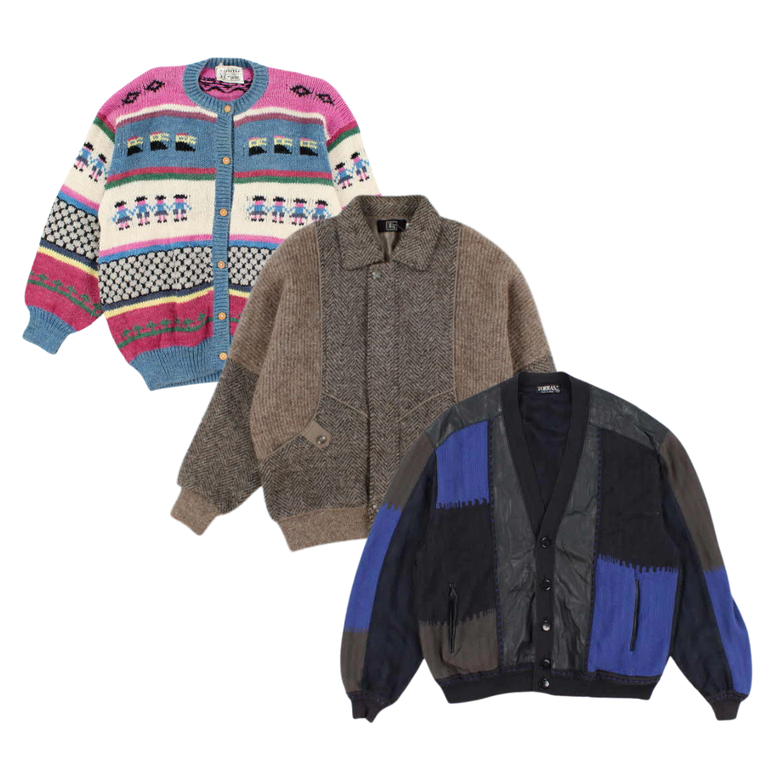 Funky Vintage Cardigans - Best Vintage Wholesale