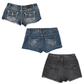 Y2K Womens Cut-Off Shorts - Best Vintage Wholesale