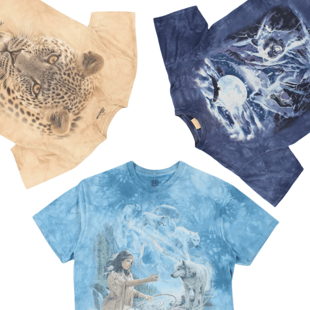 25x ANIMAL MOUNTAIN T-SHIRTS Best Vintage Wholesale
