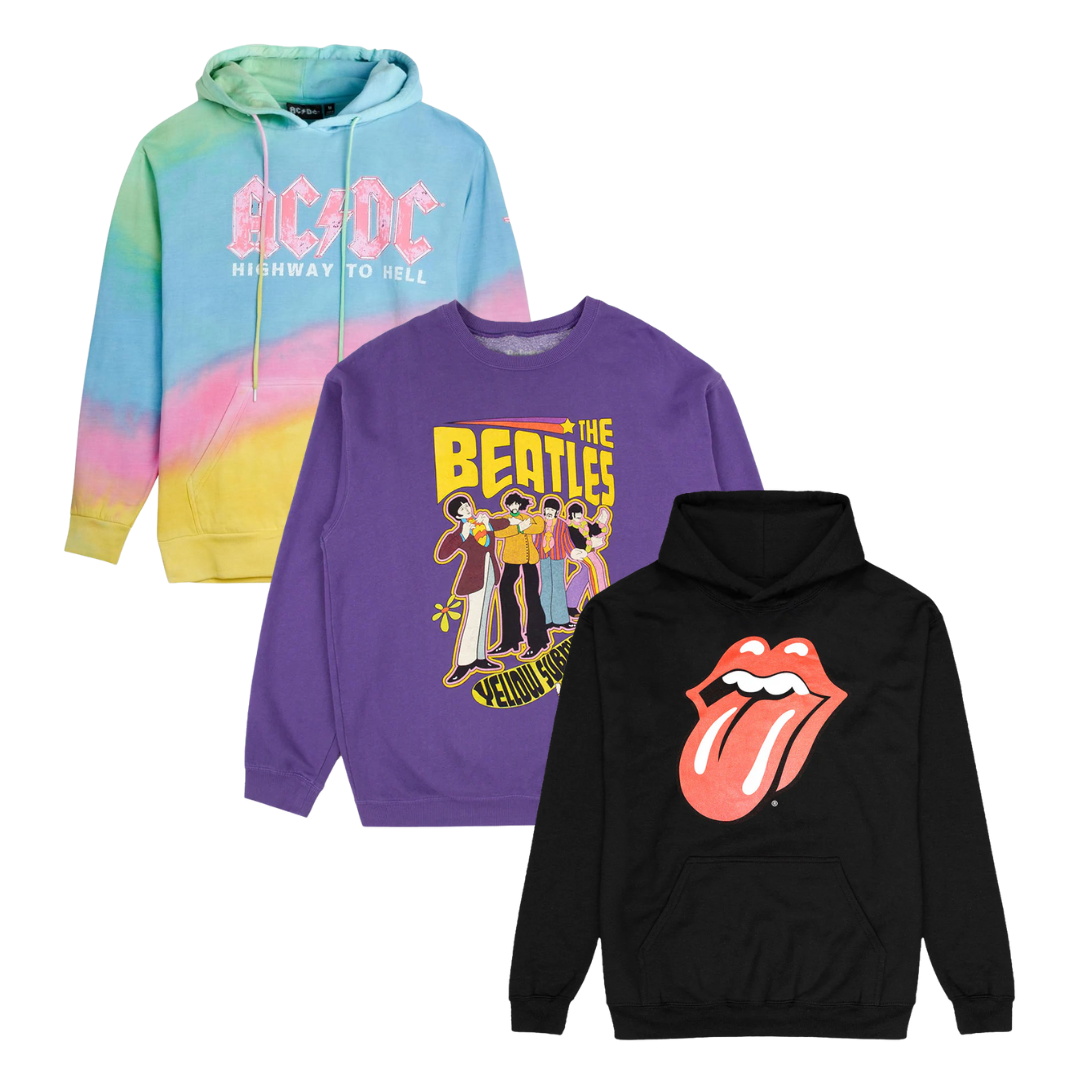 25x BAND MUSIC SWEATSHIRTS Best Vintage Wholesale