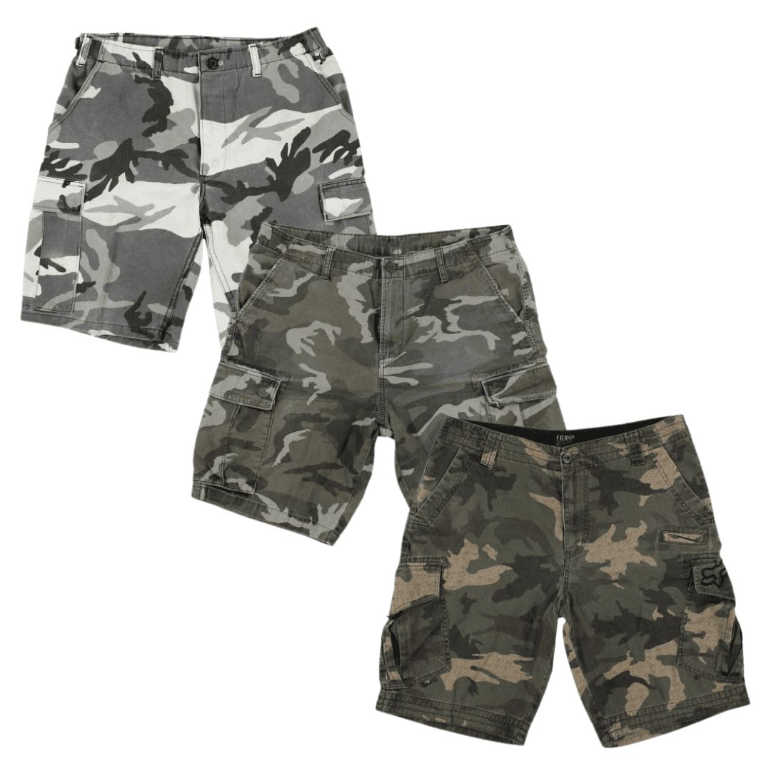 Camo Cargo Shorts - Best Vintage Wholesale