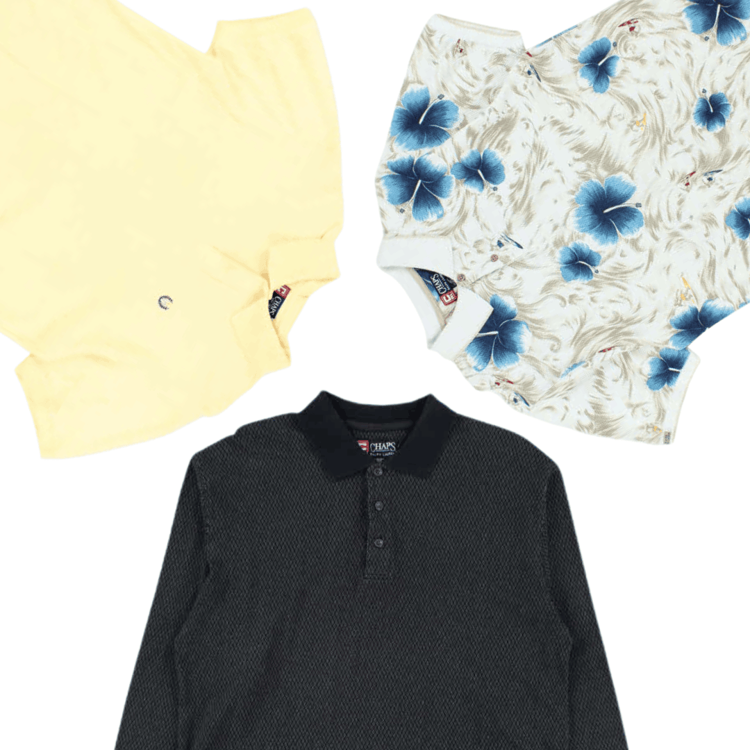 Chaps Ralph Lauren Polo Shirts - Best Vintage Wholesale