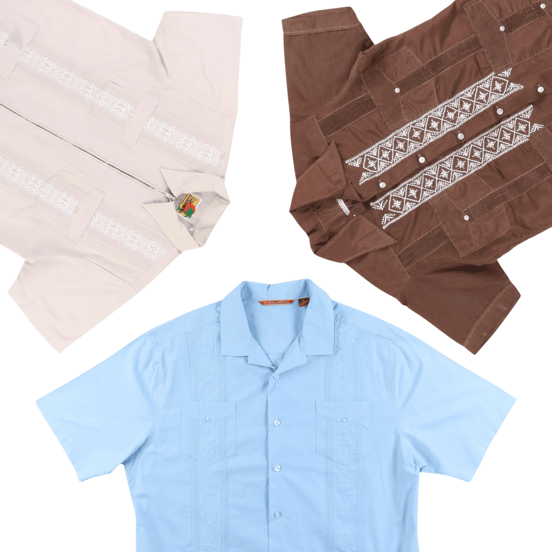 Cuban/Panama Shirts - Best Vintage Wholesale