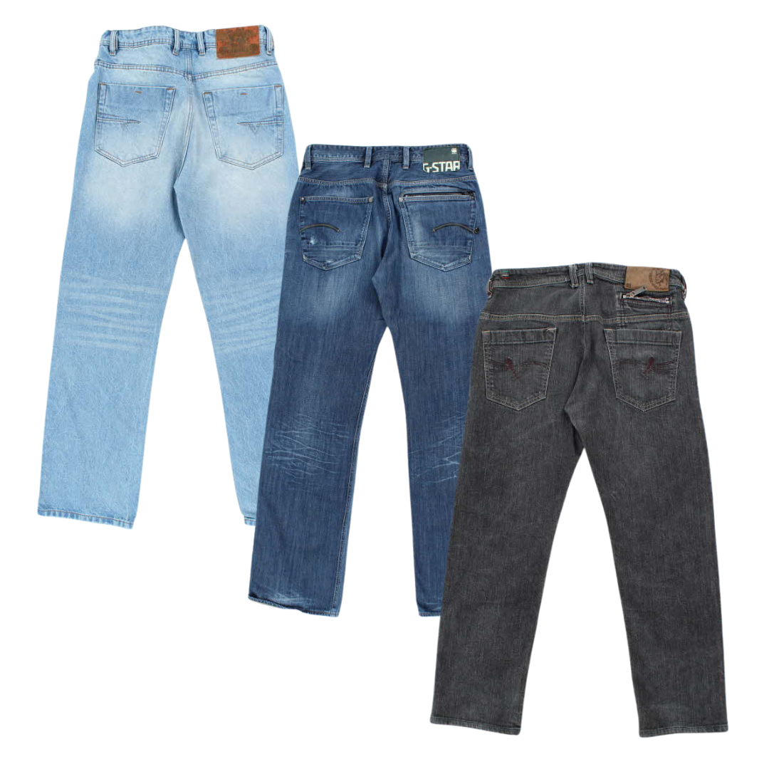 25x DIESEL G-STAR DENIM JEANS Best Vintage Wholesale