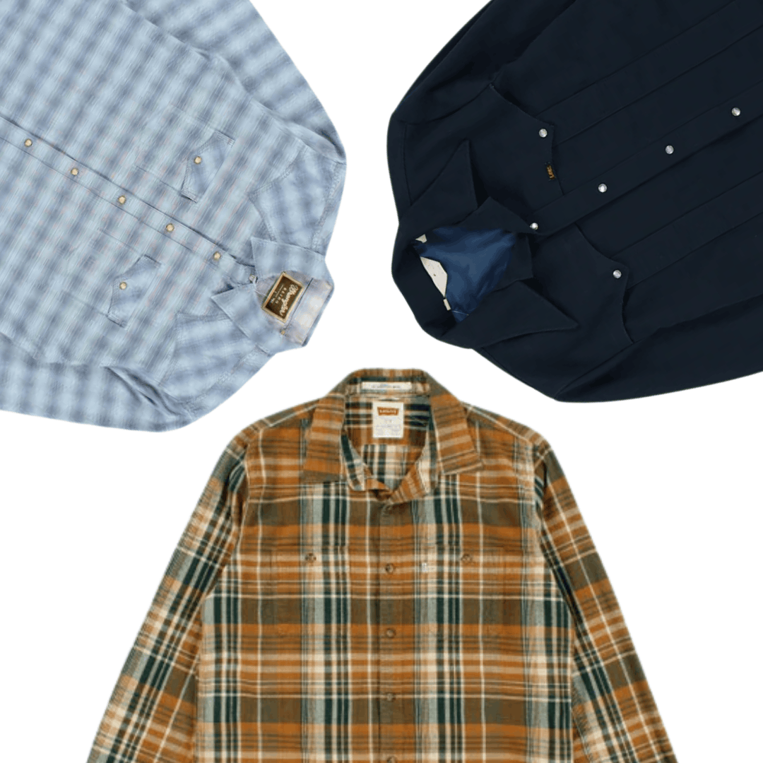 Levi's Lee Wrangler Shirts - Best Vintage Wholesale