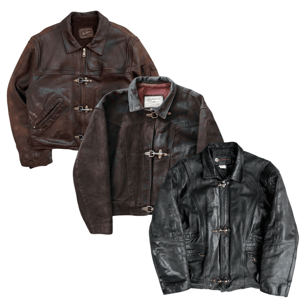 Leather Fireman Jackets - Best Vintage Wholesale