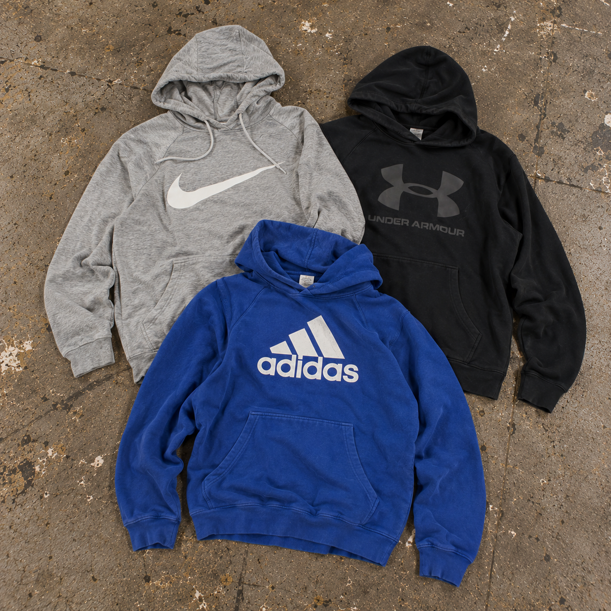 50x BRANDED POLYESTER HOODIES (24HR DISPATCH)