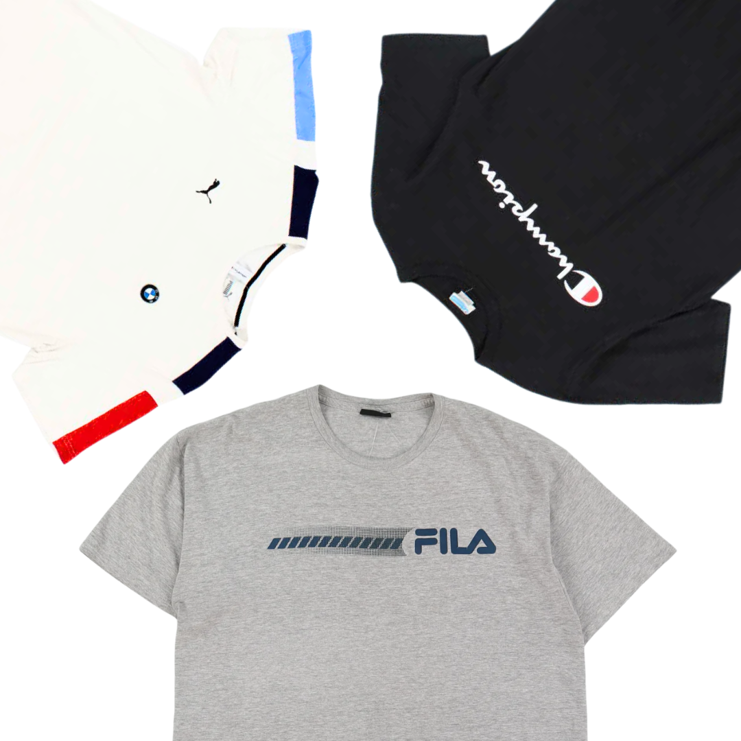 25x BRANDED T-SHIRTS