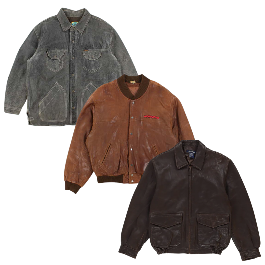 Branded Leather Jackets - Best Vintage Wholesale