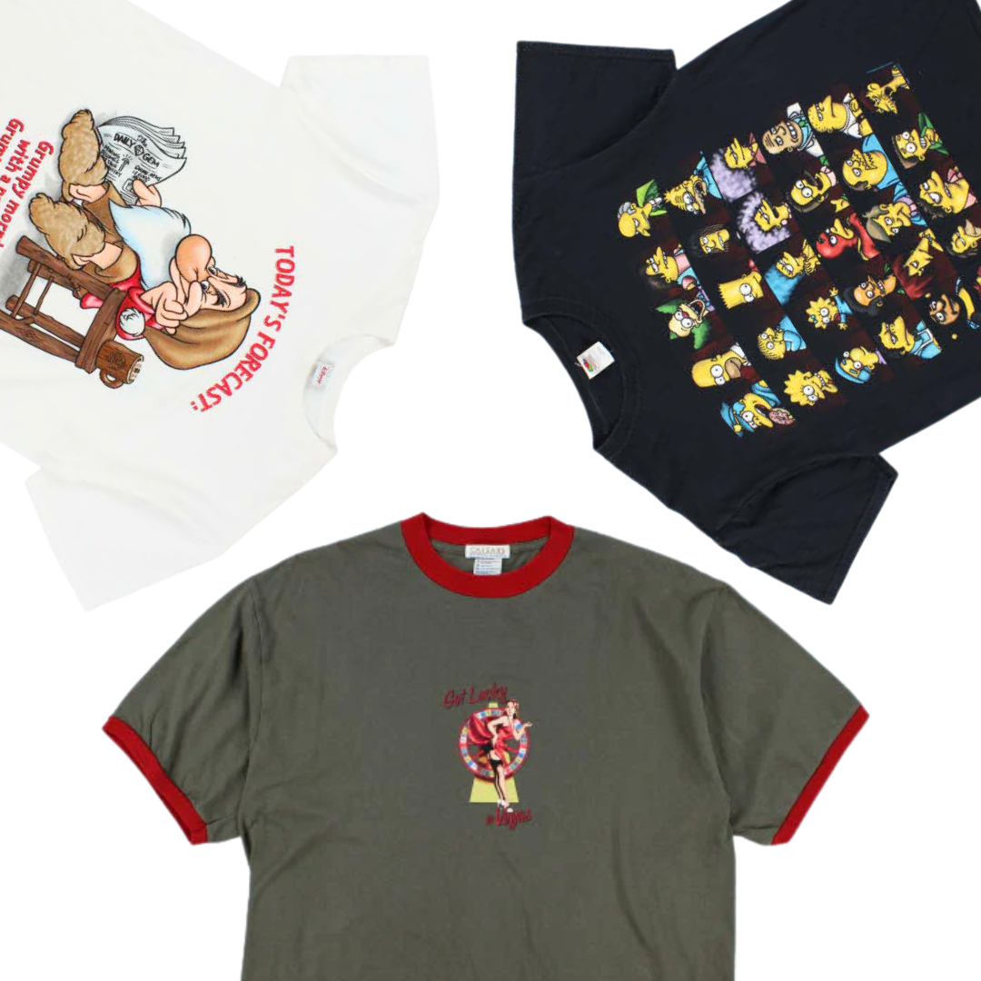 Cartoon T-Shirts - Best Vintage Wholesale