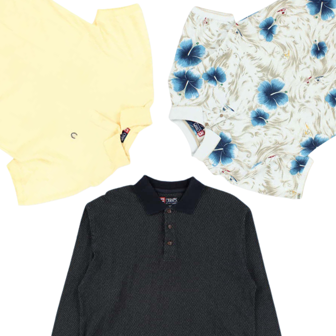 Chaps Ralph Lauren Polo Shirts - Best Vintage Wholesale