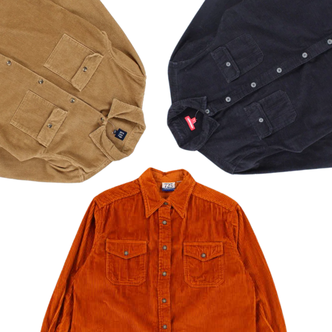 Corduroy Shirts - Best Vintage Wholesale