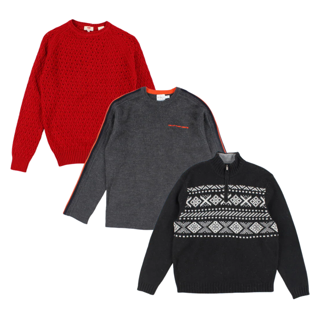 25x BRANDED KNITWEAR