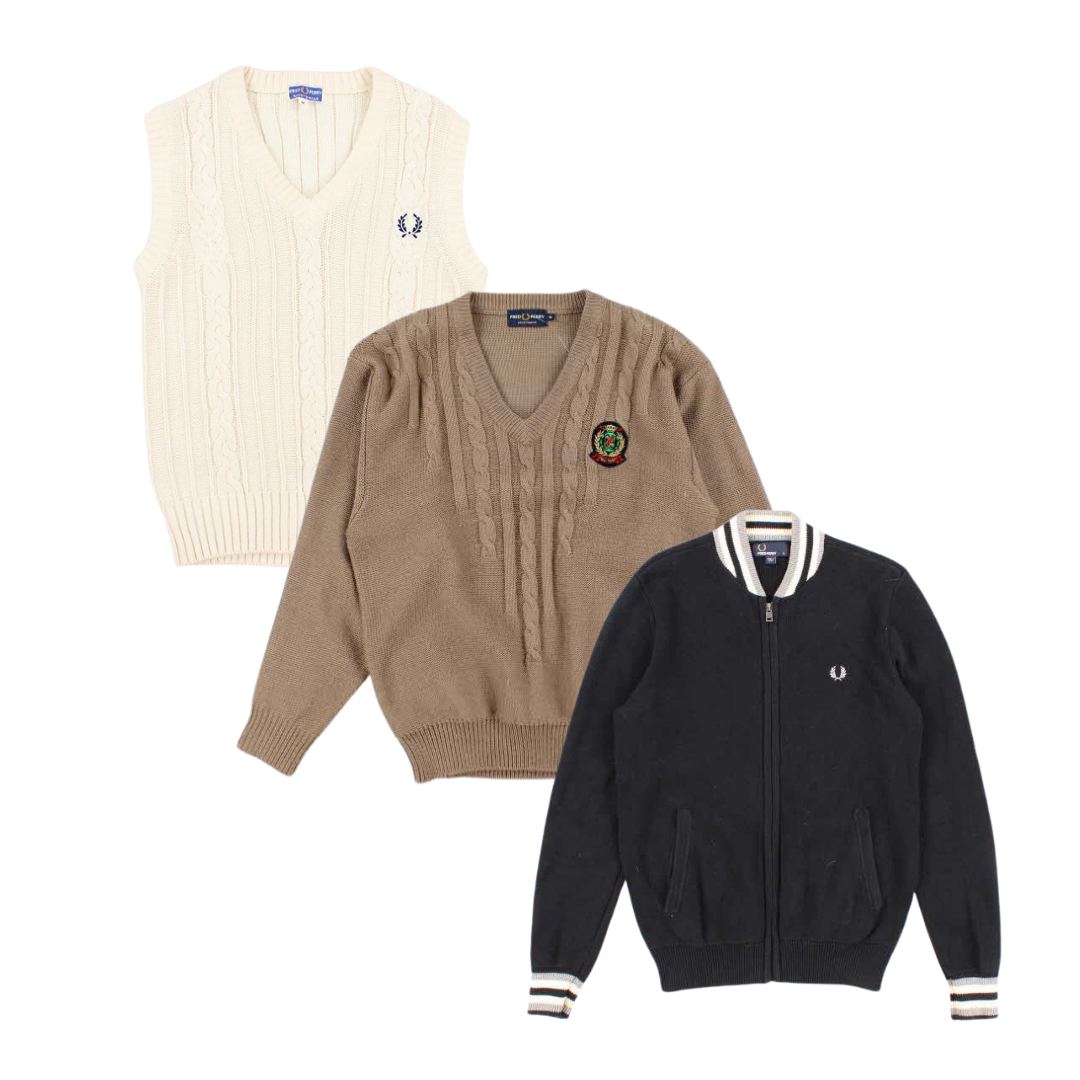 Fred Perry Knitwear - Best Vintage Wholesale