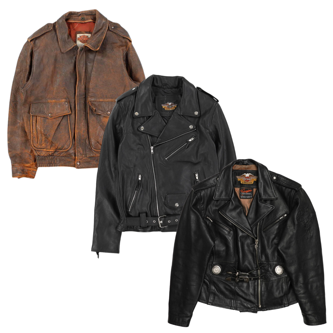 Harley Davidson Leather Jackets - Best Vintage Wholesale