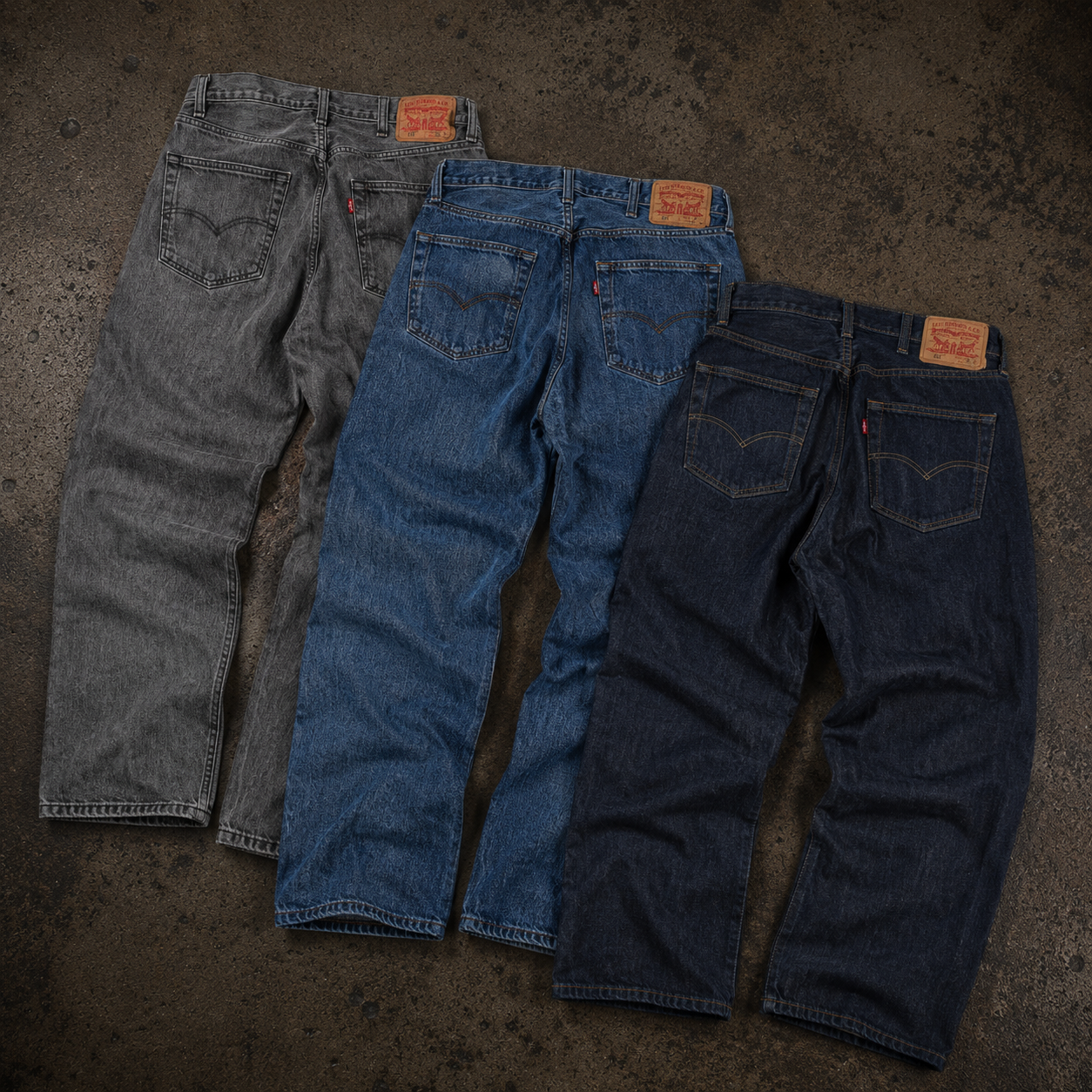 Levi’s Oversized Denim Jeans - Best Vintage Wholesale
