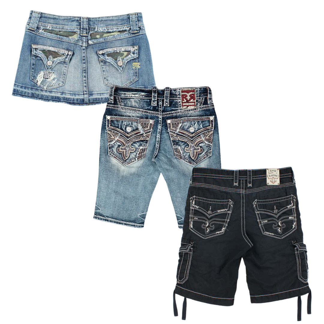 Miss Me/Rock Revival Shorts - Best Vintage Wholesale
