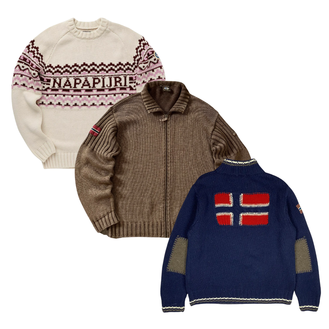 Napapijri Knitwear - Best Vintage Wholesale