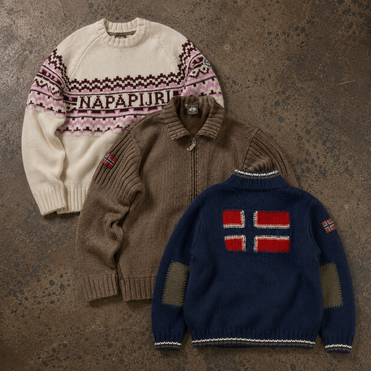 Napapijri Knitwear - Best Vintage Wholesale