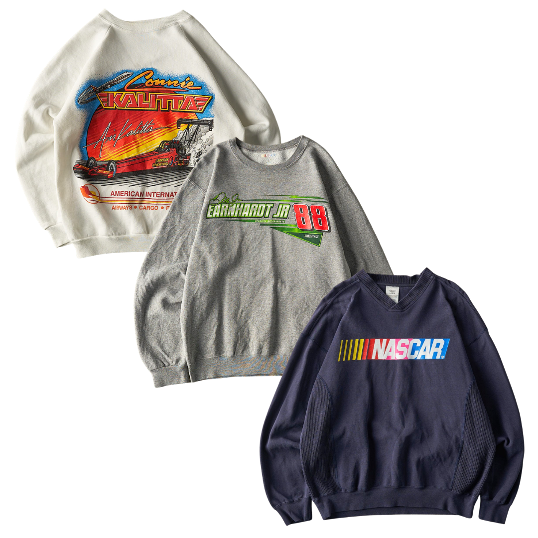 Nascar/Racing Sweatshirts - Best Vintage Wholesale
