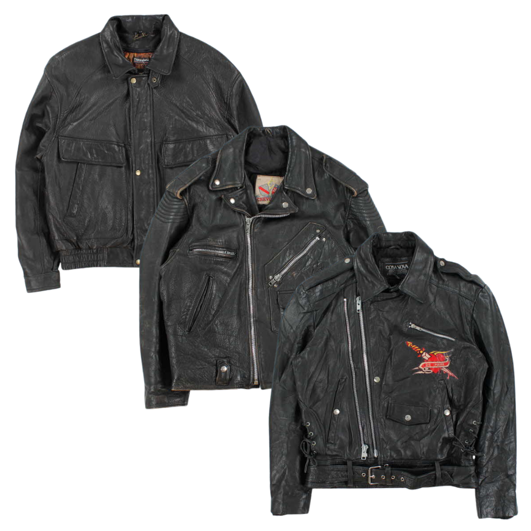 Premium Leather Motoribke Jackets - Best Vintage Wholesale