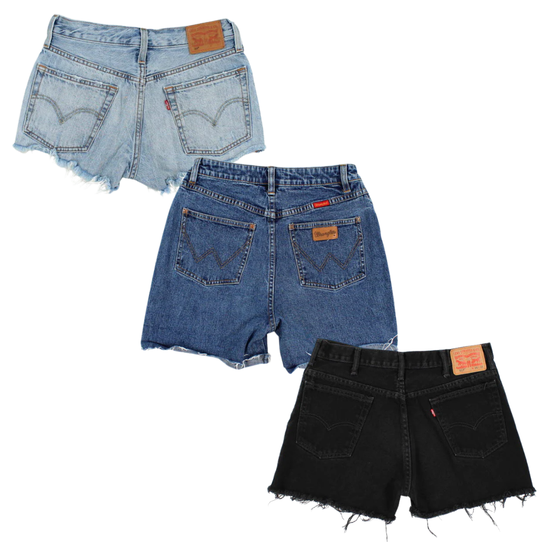 Women's Levi’s Lee Wrangler Denim Shorts - Best Vintage Wholesale