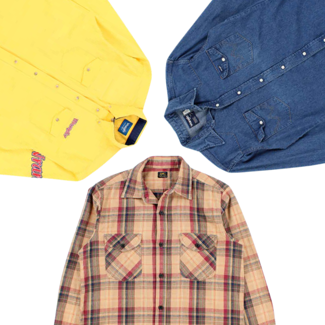 Wrangler/Lee Shirts - Best Vintage Wholesale